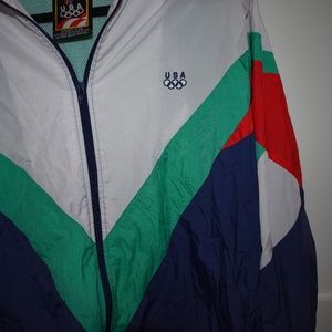 Vintage USA olympics windbreaker